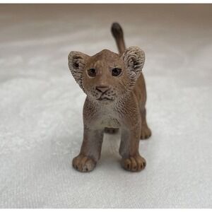 Schleich Lion Cub 2006 Retired Baby Standing Safari Animal Figurine Am Limes